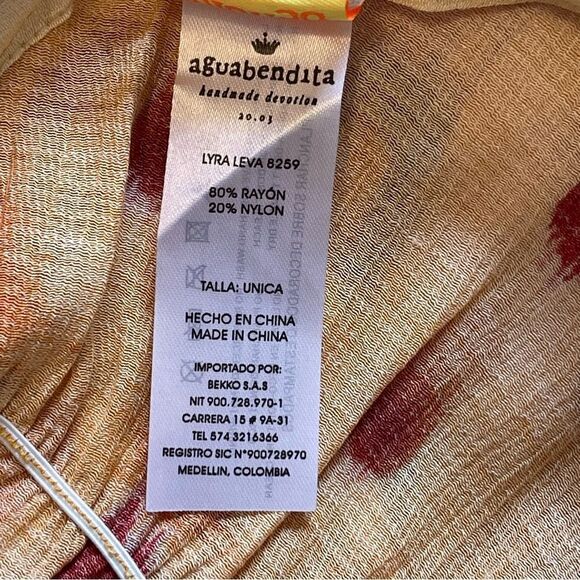 Agua Bendita Lyra Leva Dress one size - Picture 8 of 10
